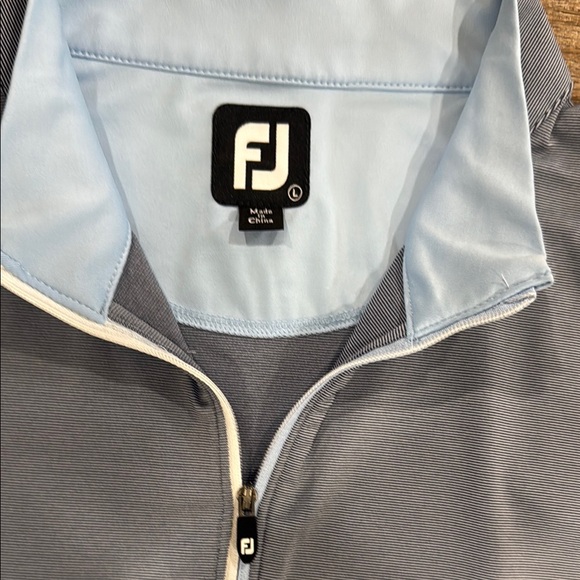 FootJoy Blue Navy Lightweight Quarter-Zip - Picture 2 of 8